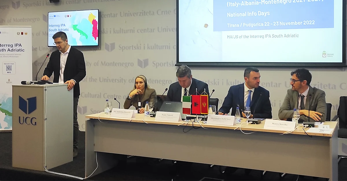 Capitalization project Italy-Albania-Montenegro